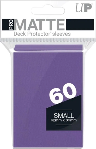Ultra PRO PRO-Matte fialové obaly na malé karty (60 ks)
