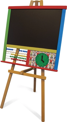 Babu farebná tabuľa s počítadlom a hodinami