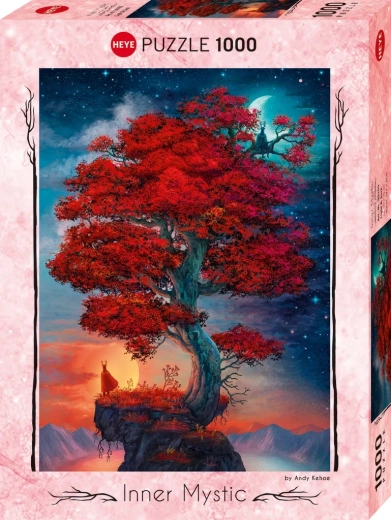 Puzzle HEYE Inner Mystic: Svetlo a tma, 1000 dielikov