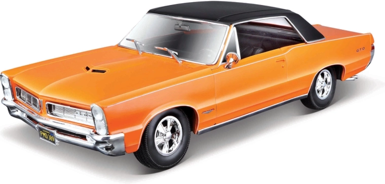 Maisto 1965 Pontiac GTO Hurst edition oranžový model auta 1:18