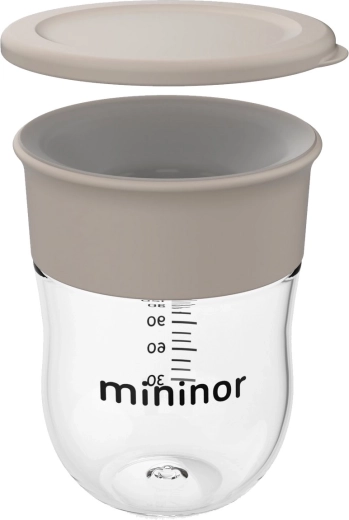 Mininor tréningový hrnček 220 ml Cloudy morning