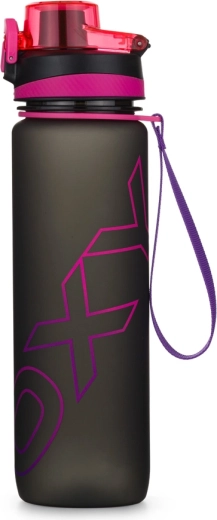 Fľaša na pitie OXY Life 1000 ml Black Pink
