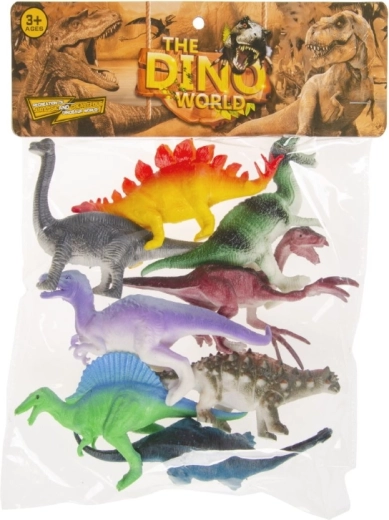 Dinosaury vo vrecúšku (8-dielna sada)