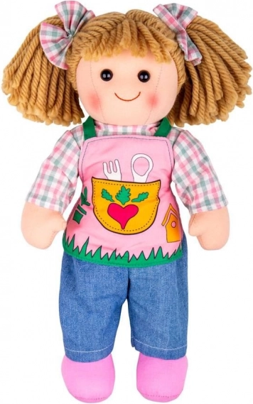 Bigjigs Toys látková bábika Elsie 34 cm