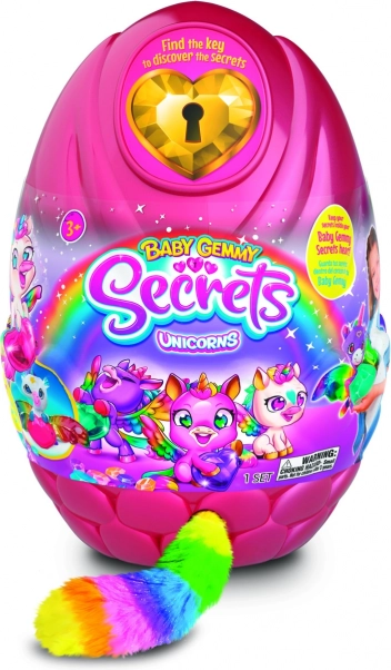 Baby Gemmy tajomný jednorožec s prekvapením