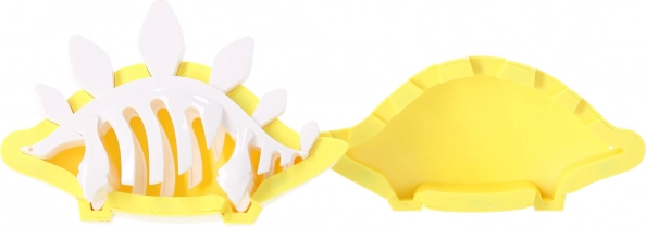 Magnetická stavebnica dinosaurus so skeletom a 3D scénou