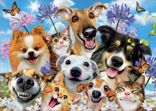 Puzzle Zábava na Slunci 500 Dielov