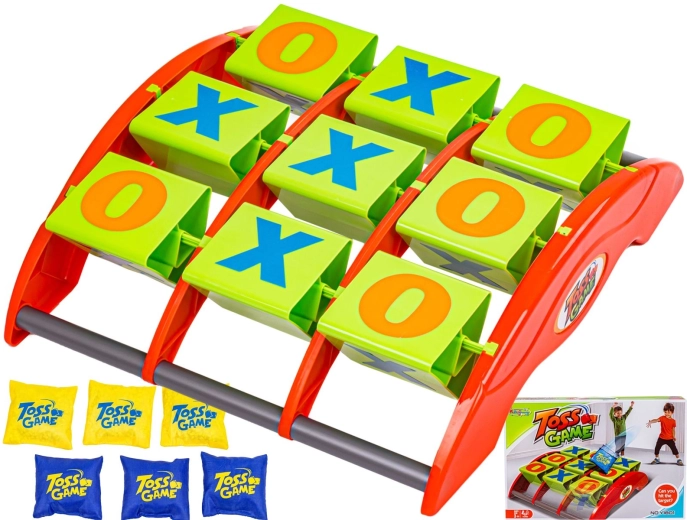 Toss Game piškvorky – hádzacia hra na cieľ (veľká verzia)