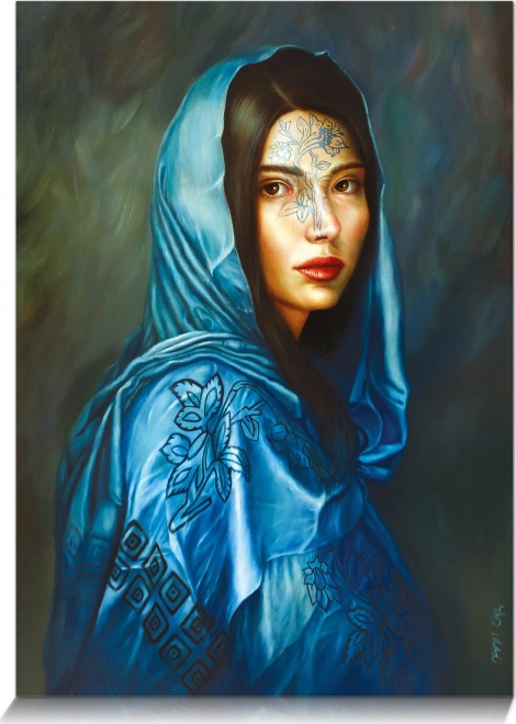 Puzzle Modrá ľalia 500 dielikov