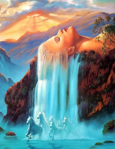 Diamantové maľovanie Snenie 30 × 40 cm