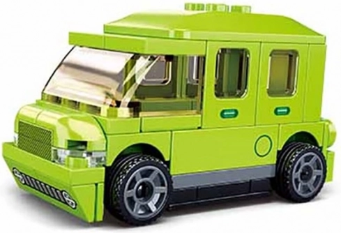 Sluban Power Bricks naťahovacie elektrické vozidlo č. 8