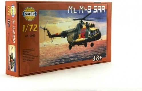 Plastikový model vrtuľníka mil mi‑8 sar 1:72