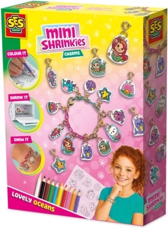 Ses Mini Shrinkies Charms Lovely Ocean – kreatívna sada príveskov
