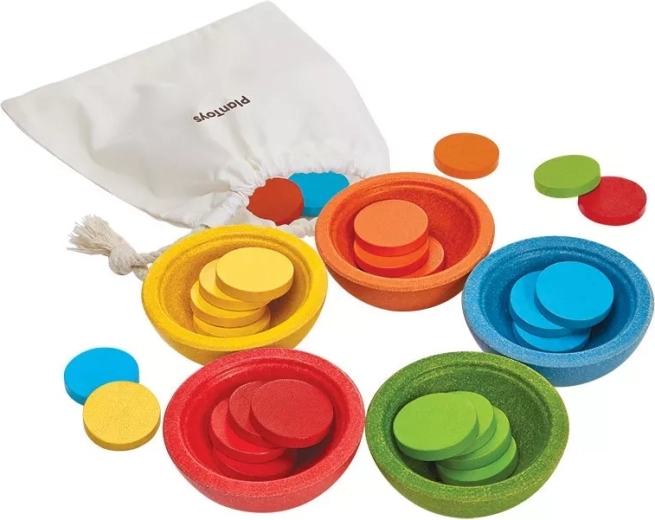 Triediace kalíšky PlanToys