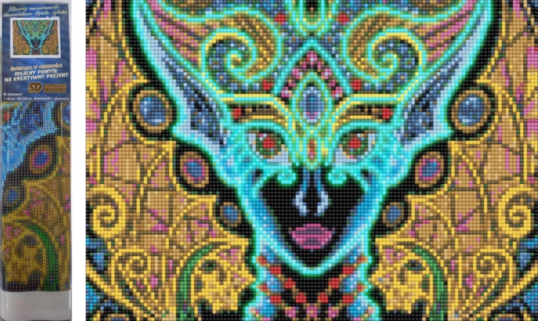 Diamantová mozaika Kráľovná Elfov