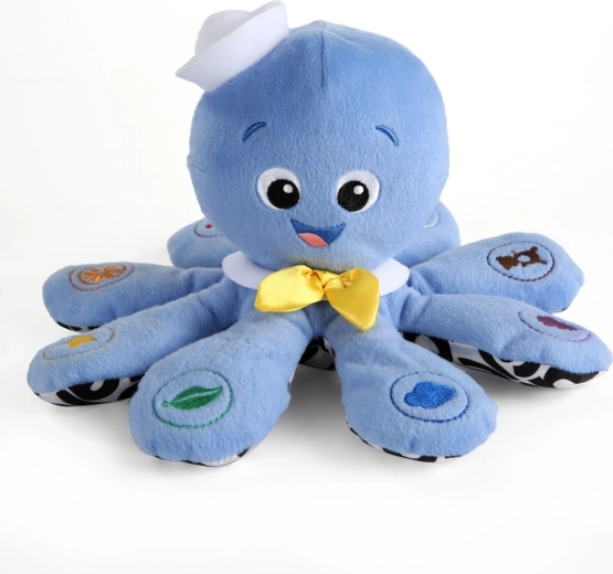 Baby Einstein hudobná plyšová chobotnica Octoplush pre bábätká 3m+