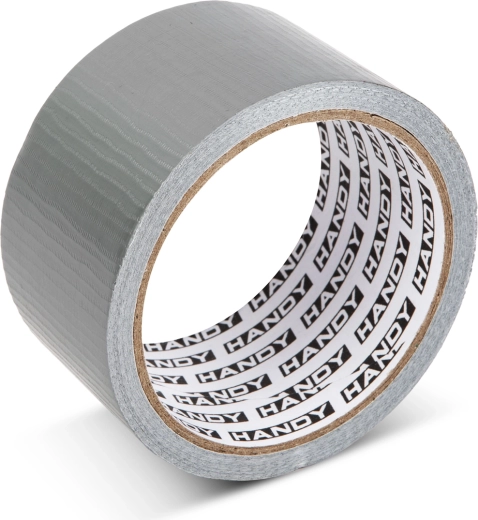 Univerzálna textilná lepiaca páska strieborná 10 m × 48 mm
