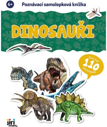 Poznávacia samolepková knižka Dinozaury