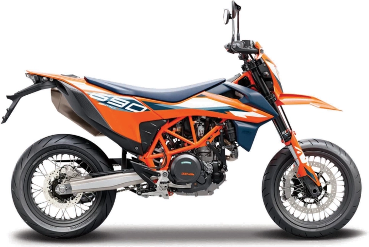 Maisto motorka KTM 690 SMC R 2023 1:12