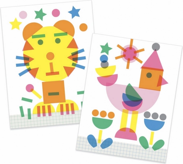 DJECO Kreatívna sada pečiatok Zvieratká