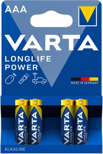 Varta Longlife Power alkalická batéria AAA, 4 ks