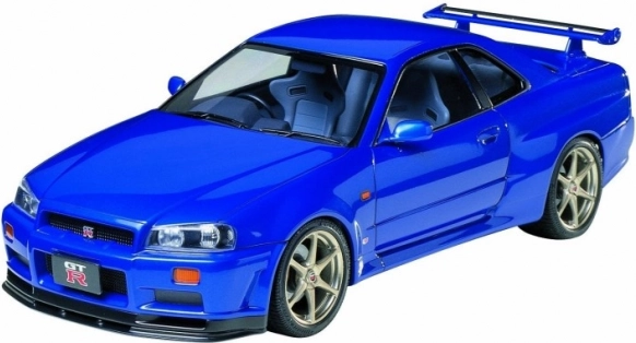 Plastový model vozidla Nissan Skyline GT‑R V