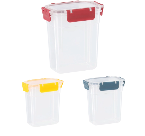 Obdĺžniková dóza Clara 1100 ml s tesniacim vekom