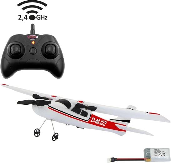 RC lietadlo JAMARA Cessna 182 s gyroskopom a ovládaním 2,4 GHz