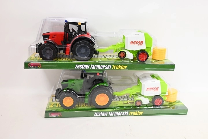 Traktor s poľnohospodárskym strojom