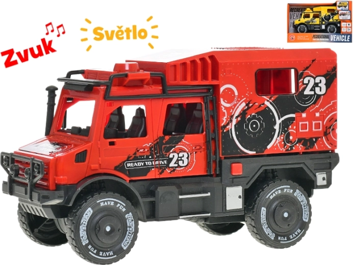 Terénne auto so zotrvačníkom 18 cm so svetlom a zvukom