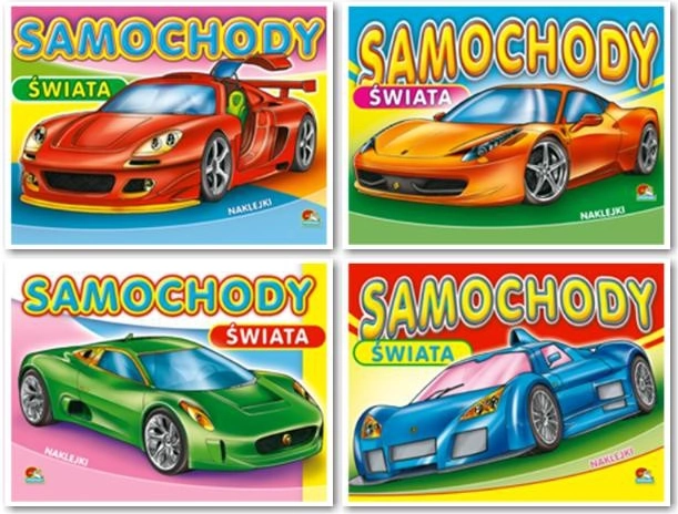 Omaľovánky autá sveta