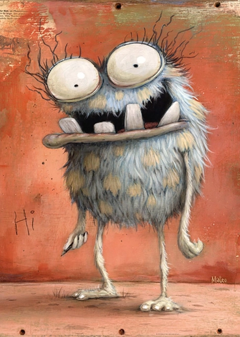 Heye puzzle Zozoville: Zdravím 1000 dielikov