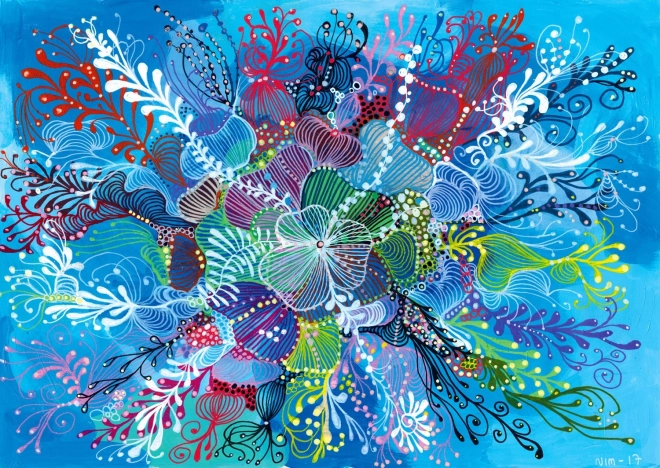 Puzzle Modré Oceánu 1500 Dielov