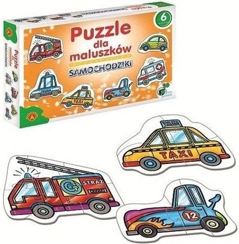 Puzzle pre najmenších – autíčka