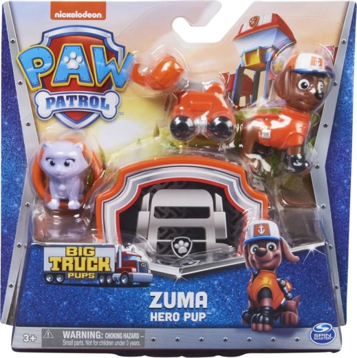 Spin Master Labková patrola Big Truck Pups Zuma – sada 2 figúrok s doplnkami