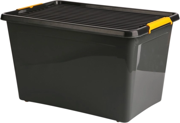 SolidStore úložný box s vekom na kolieskach 60 l (58 × 39 × 35 cm)