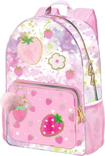 Detský batoh Deluxe Strawberry – jahodový sen