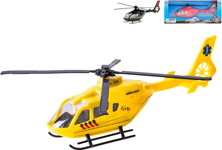 Kovový model helikoptéry 1:72