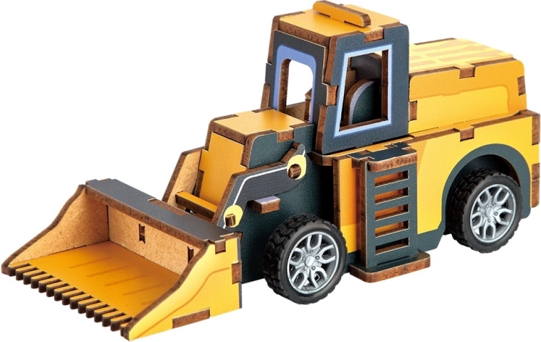 2Kids Toys 3D drevená skladačka nakladača