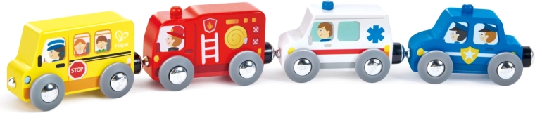 Vláčik – mestské vozidlá 4 v 1