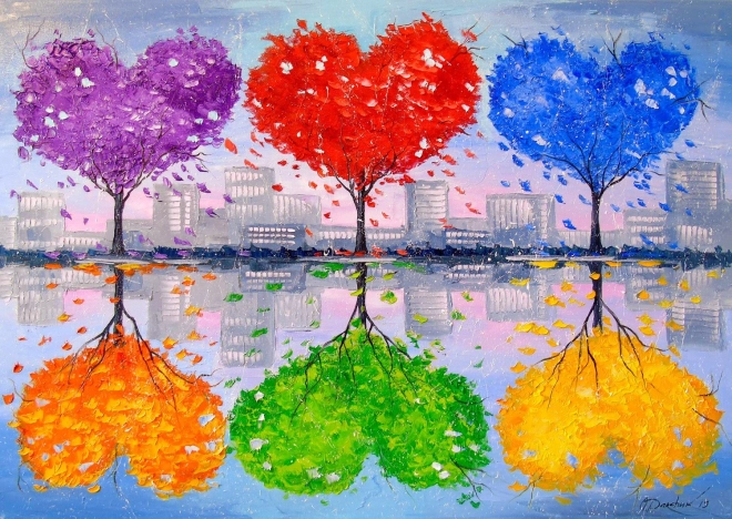 Enjoy puzzle Vzájomná láska 1000 dielikov