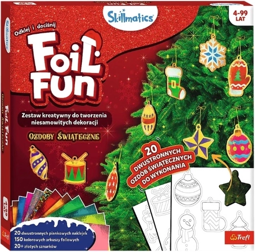 Skillmatics Foil Fun vianočné ozdoby