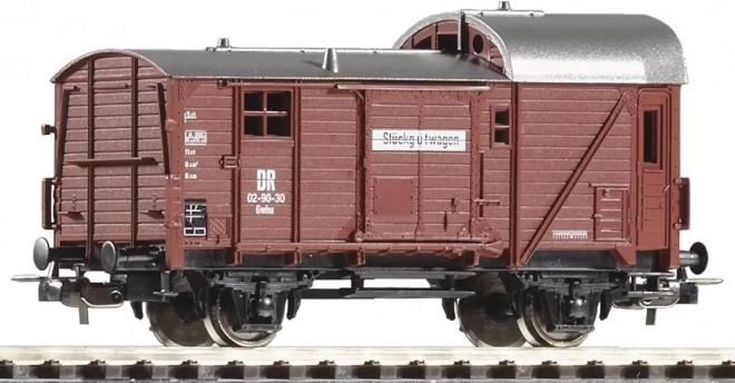 Model dvojkolesového uzavretého vagóna DR Éra III