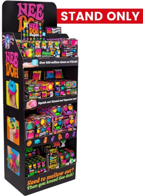 Schylling NeeDoh reklamný displej