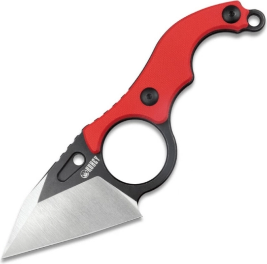 Kubey Hippocam Red zberateľský nôž 6 cm