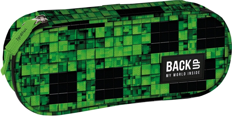Školský peračník etue BackUP – pixelový dizajn