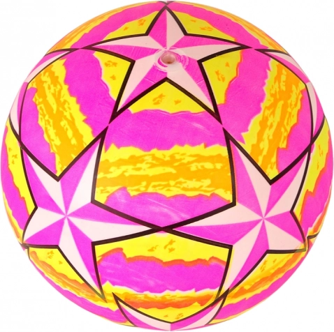 Gumená lopta 22 cm Ružová