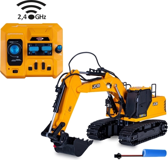 RC pásové rýpadlo JCB 1:26 s demolačnou súpravou