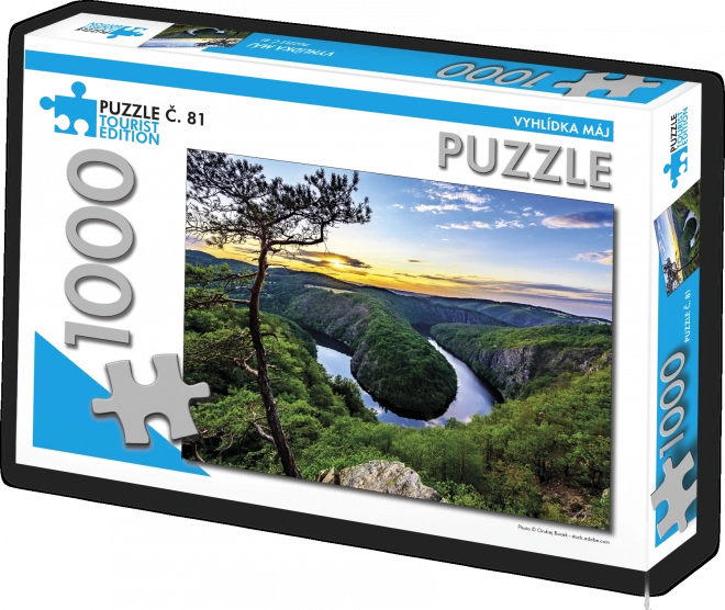 Puzzle Vyhliadka Máj 1000 dielikov turistická edícia