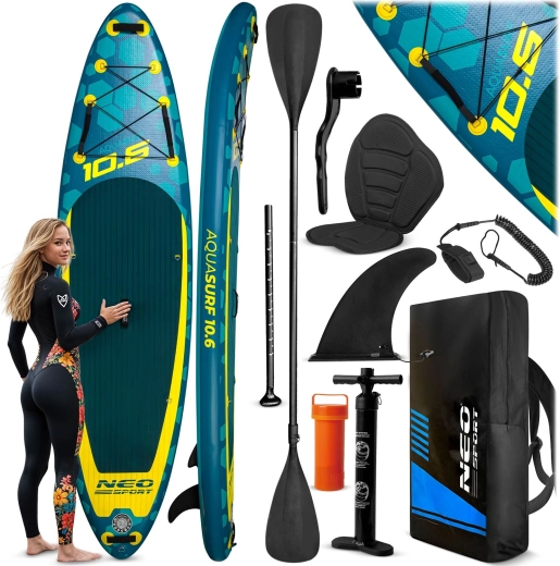 Nafukovací paddleboard Aquasurf 10'6 (320 × 84 × 15 cm) Neo‑Sport
